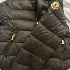 Moncler Kids Dark Puffer Coat